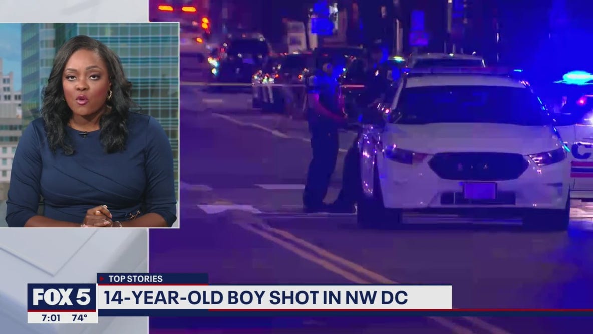 14-year-old boy shot in the head in northwest DC: police
